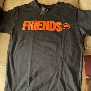 V-lone fragment T-shirt